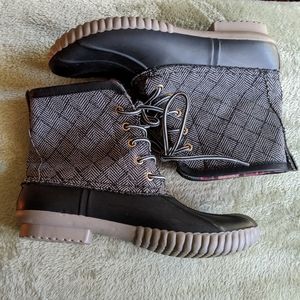 Marley Lilly Duck Boots Black